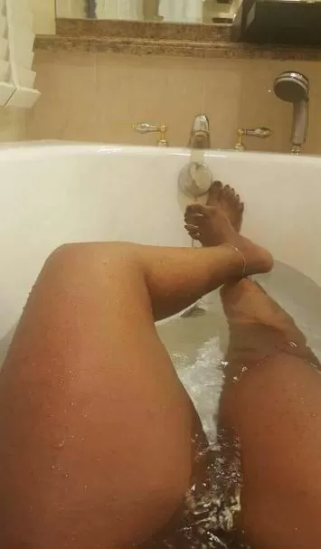 Ugandan celebrity taking a shower naked photo