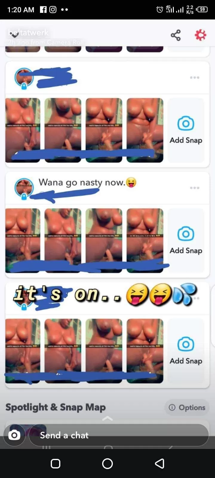 Belta K Snapchat XXX leaks - Ugandan Porn